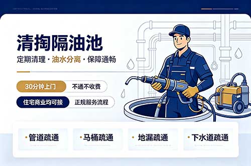 天水清掏隔油池